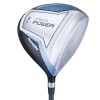 LADIES PETITE LENGTH POWERBILT ALL GRAPHITE COMPLETE GOLF CLUB SET w/DRIVER + HYBRID + BAG + PUTTER + 2 HEAD COVERS: PETITE, REGULAR OR TALL LENGTHS